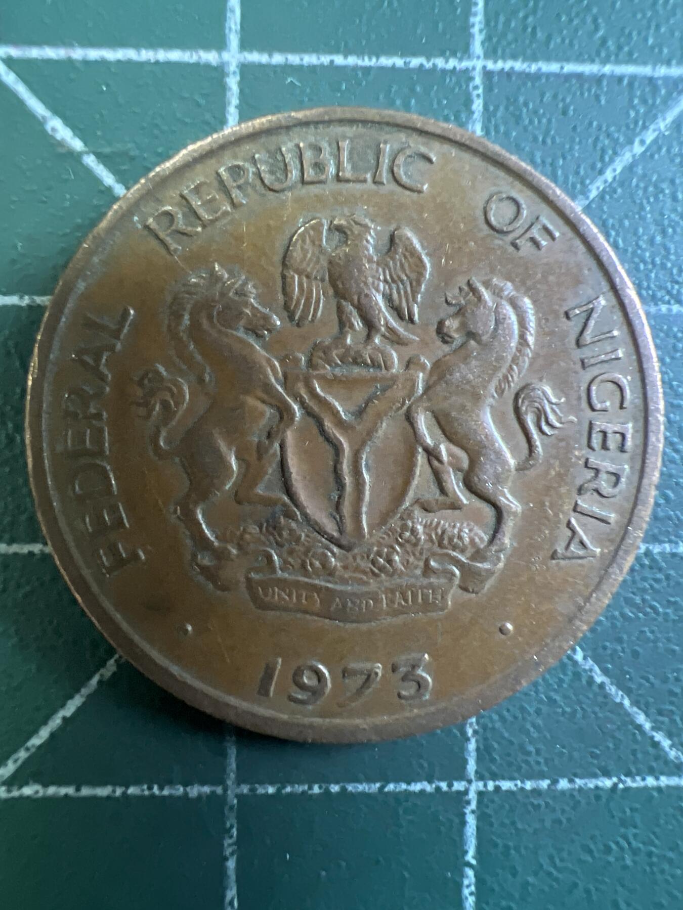 第668期 硬币专场 （无押金，捡漏，全场50包邮，偏远地区除外，接收代拍业务，本店十天发一次货） 尼日利亚1考包