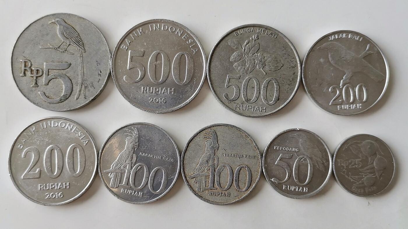 第一海外回流一元起拍收藏 散币专场 第97期 印度尼西亚铝币一组