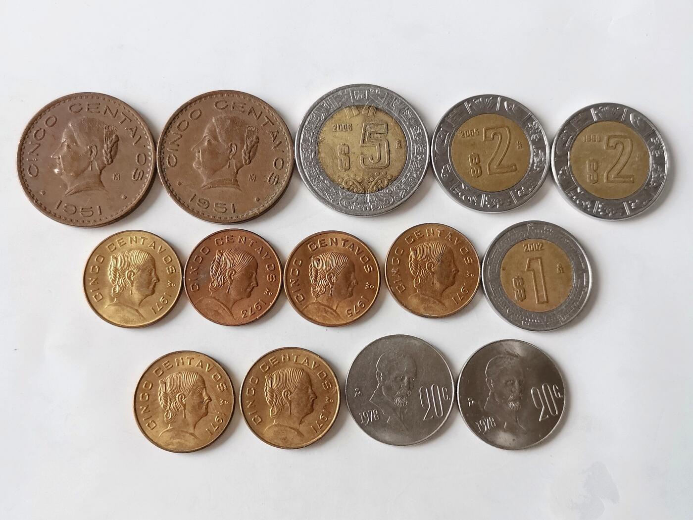 第一海外回流一元起拍收藏 散币专场 第97期 墨西哥🇲🇽