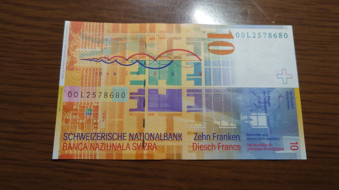 【六点40刚有新增30项】精选微拍第114期暨2024年第25期  新品到货 2000年瑞士10法郎 全新绝品无4尾号8680