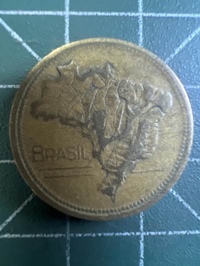 第668期 硬币专场 （无押金，捡漏，全场50包邮，偏远地区除外，接收代拍业务，本店十天发一次货） - 巴西1克鲁塞罗
