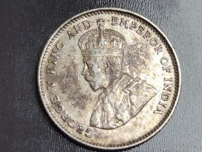 燕姐换藏第82拍 英属海峡1927年10分银币