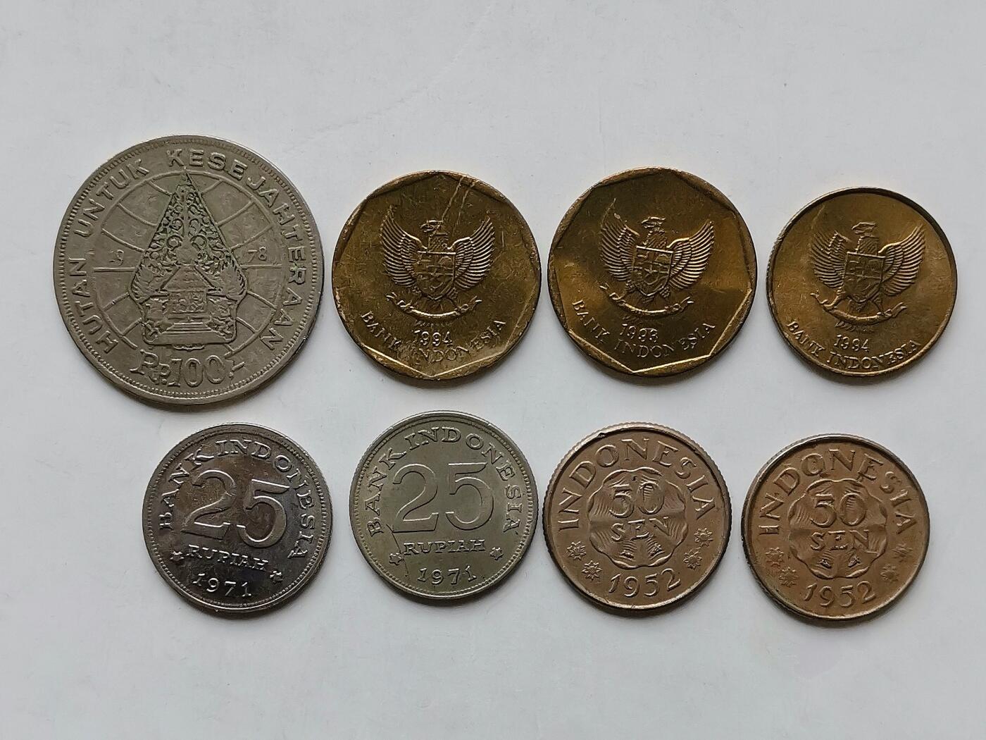 第一海外回流一元起拍收藏 散币专场 第97期 印度尼西亚🇮🇩