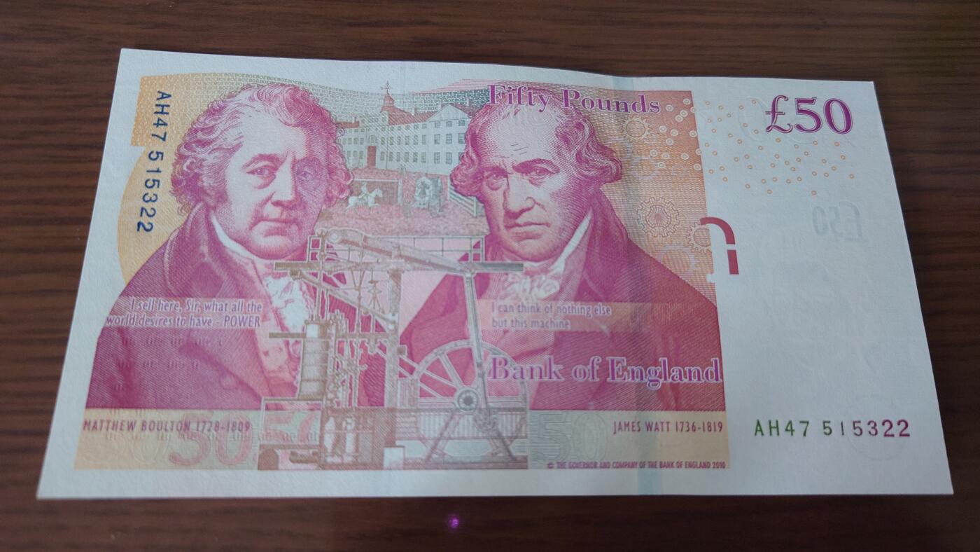 【六点40刚有新增30项】精选微拍第114期暨2024年第25期  新品到货 英国F序列50镑 全新绝品 AB签名