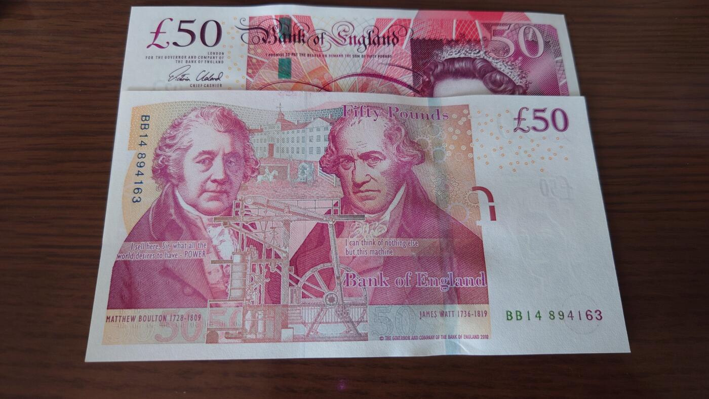 【六点40刚有新增30项】精选微拍第114期暨2024年第25期  新品到货 英国F序列50镑 全新绝品 签名如图尾号163