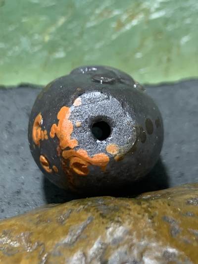 精美高润度冰飘黑糖心料战国红玛瑙手工俏色巧雕得道成佛随形桶珠一个 精美高润度冰飘黑糖心料战国红玛瑙手工俏色巧雕得道成佛随形桶珠一个