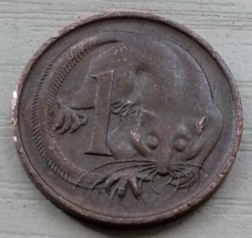 招财猫的储钱罐硬币拍卖第11场 澳大利亚1977年1分铜币