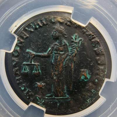 七河·世界钱币小拍（总第13期） - k238古罗马帝国铜币 马克西米安 