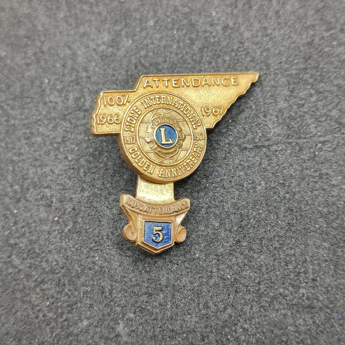 全场0元起拍 第167期 咸鱼国勋章拍卖专场 6月23日（周日）下午6：00开始 国际狮子会徽章