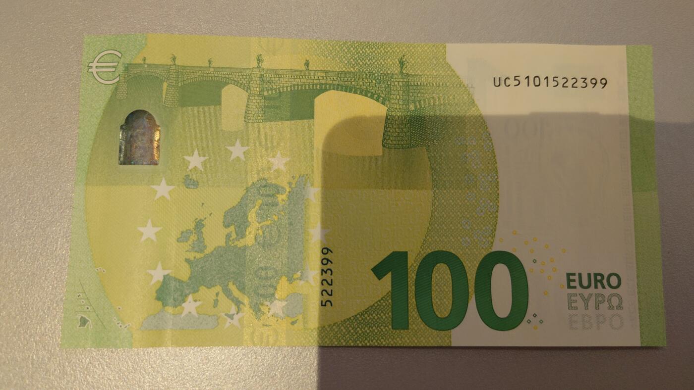 【六点40刚有新增30项】精选微拍第114期暨2024年第25期  新品到货 2019年欧盟100 三签 全新绝品无47尾号399