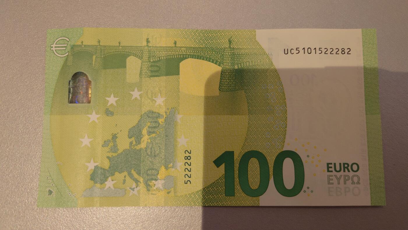 【六点40刚有新增30项】精选微拍第114期暨2024年第25期  新品到货 2019年欧盟100 三签 全新绝品无47尾号282