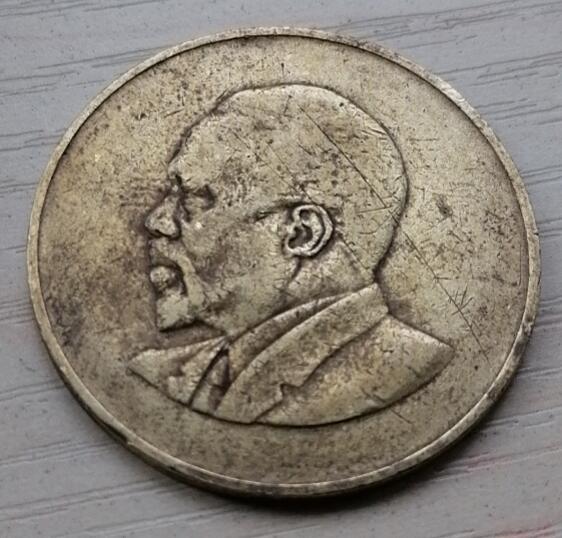招财猫的储钱罐硬币拍卖第11场 肯尼亚1968年10分大黄铜币