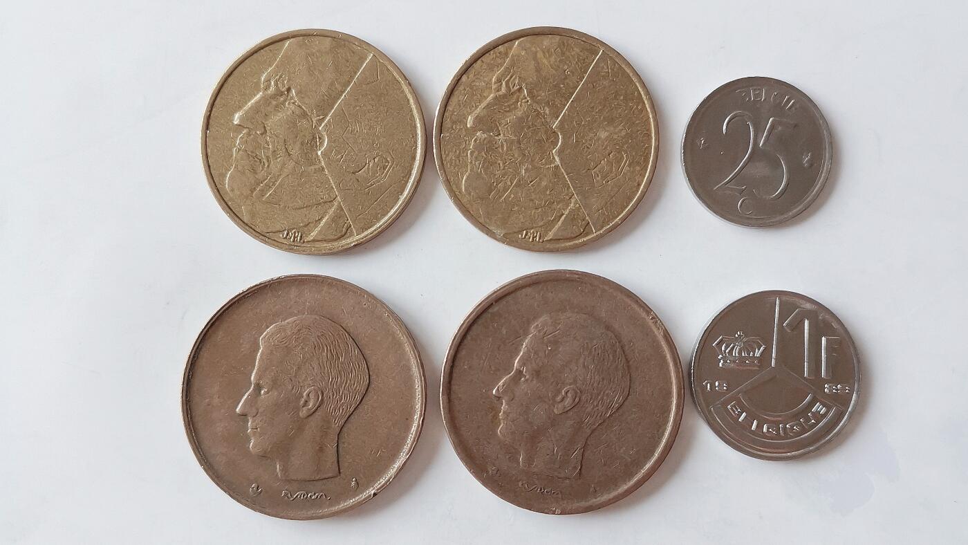 第一海外回流一元起拍收藏 散币专场 第98期 比利时🇧🇪