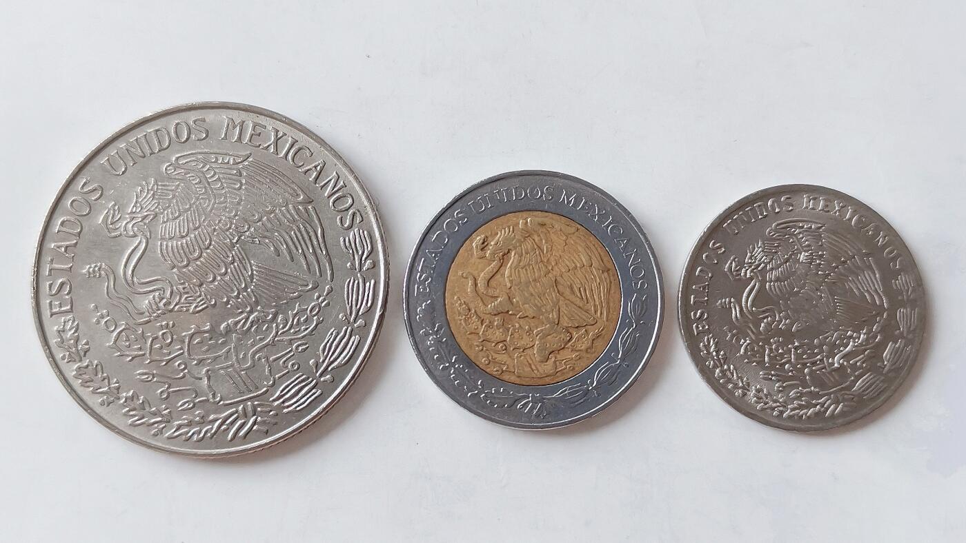 第一海外回流一元起拍收藏 散币专场 第98期 墨西哥硬币3枚