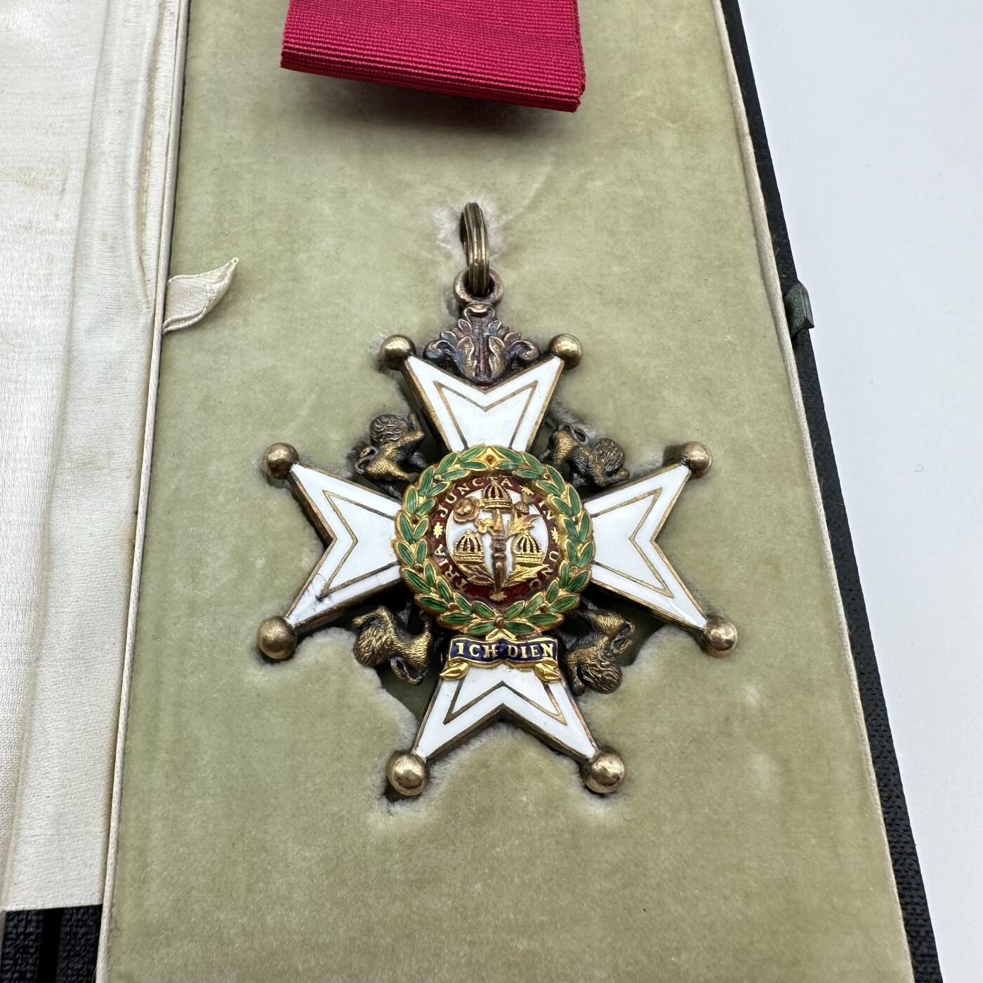 勋章奖章交易所6.23拍卖 英国指挥官级军事巴斯勋章