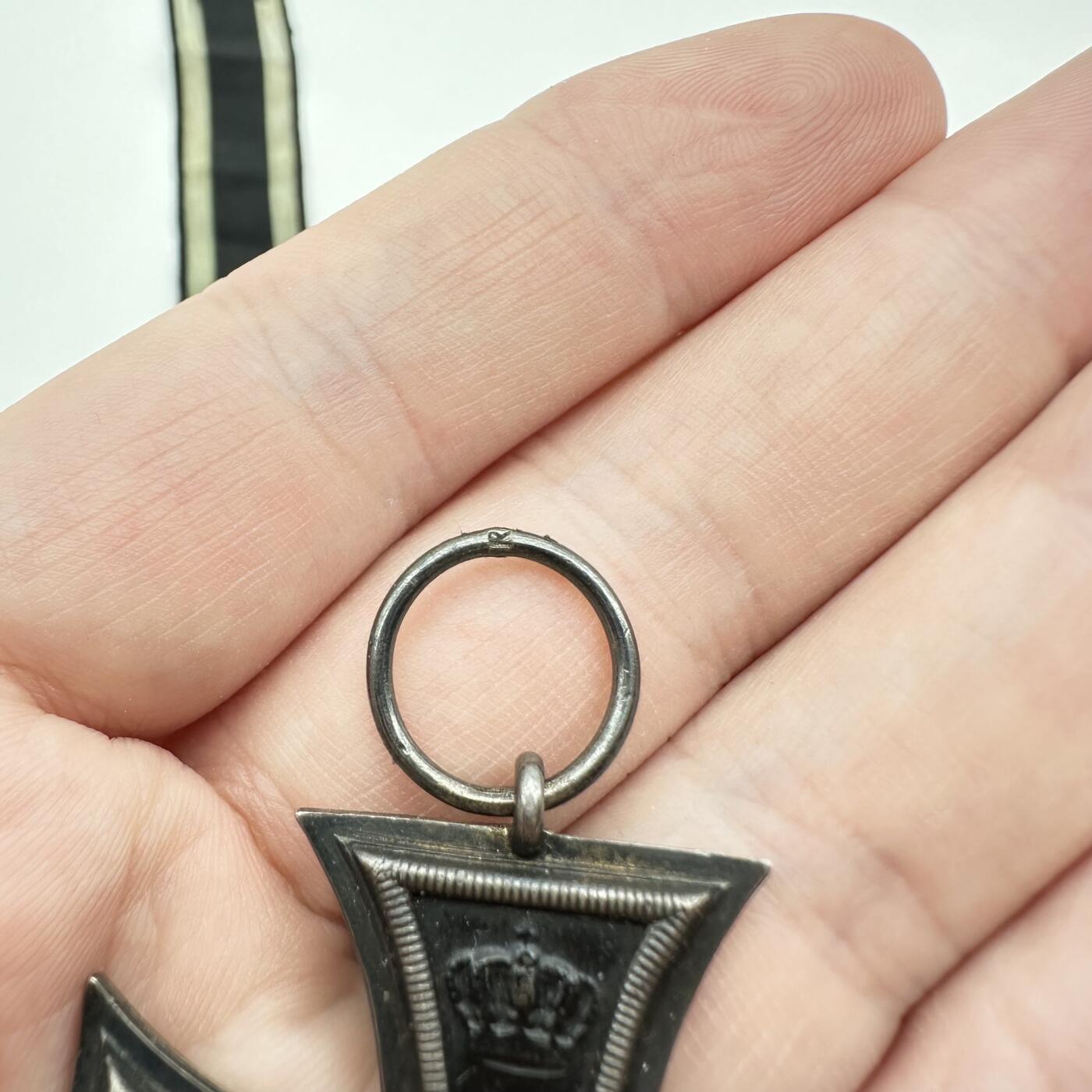 勋章奖章交易所6.23拍卖 德国WWI二级铁十字勋章，R厂