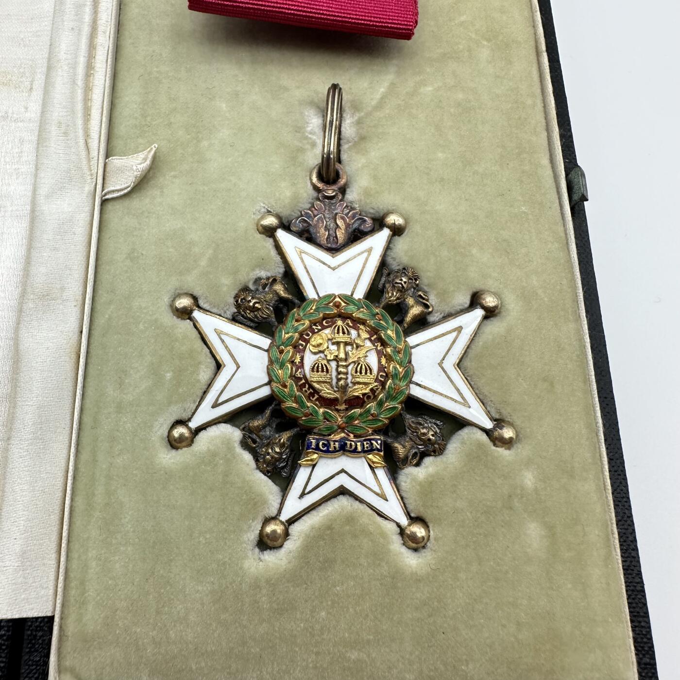 勋章奖章交易所6.23拍卖 英国指挥官级军事巴斯勋章