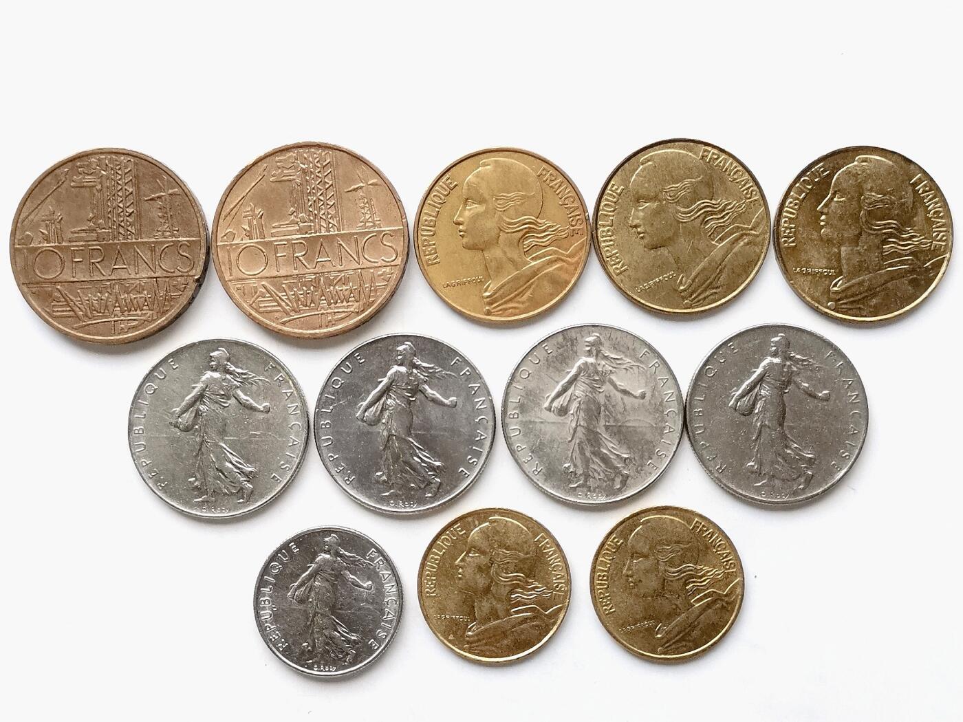 第一海外回流一元起拍收藏 散币专场 第98期 法国🇫🇷