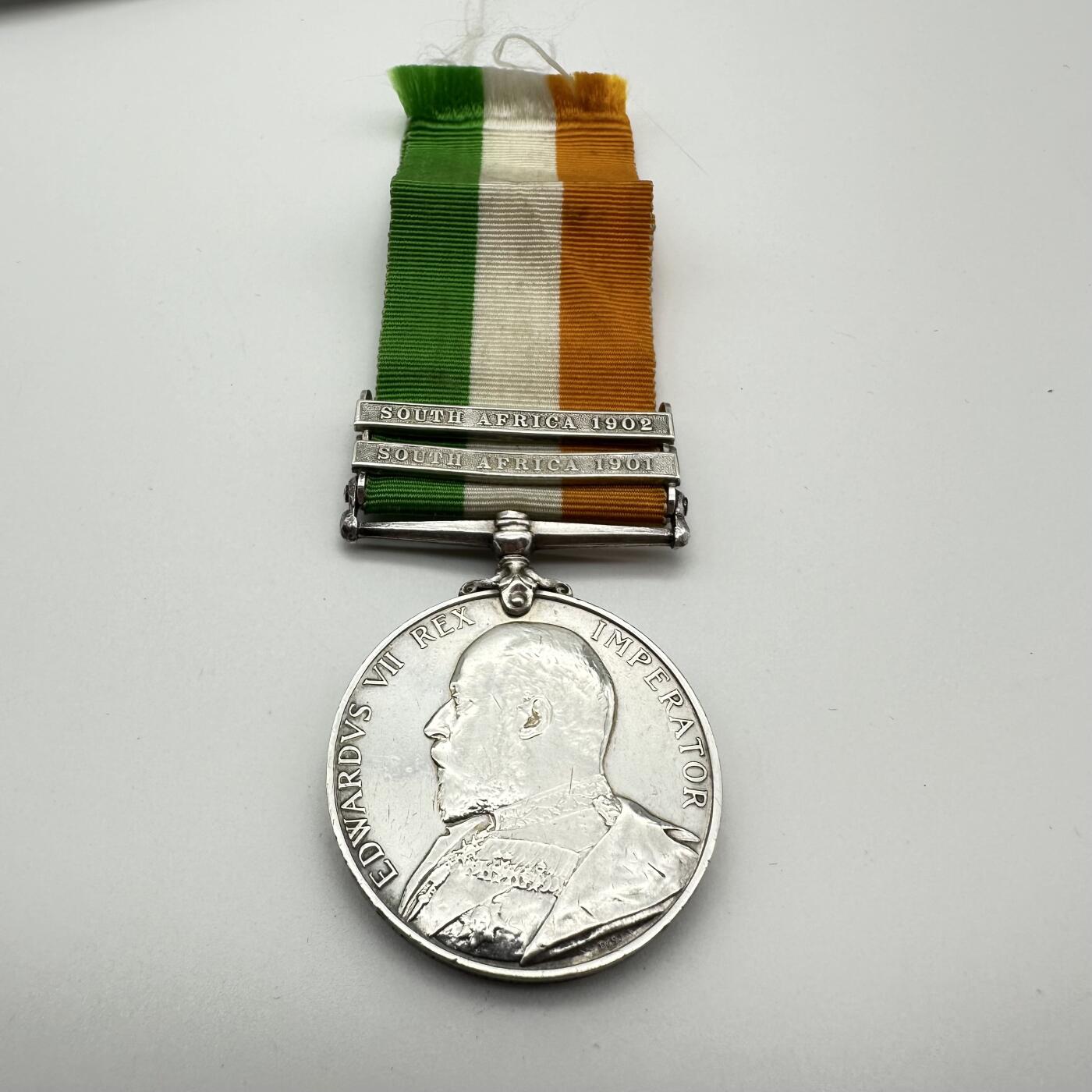 勋章奖章交易所6.23拍卖 大英帝国布尔战争奖章爱德华国王版