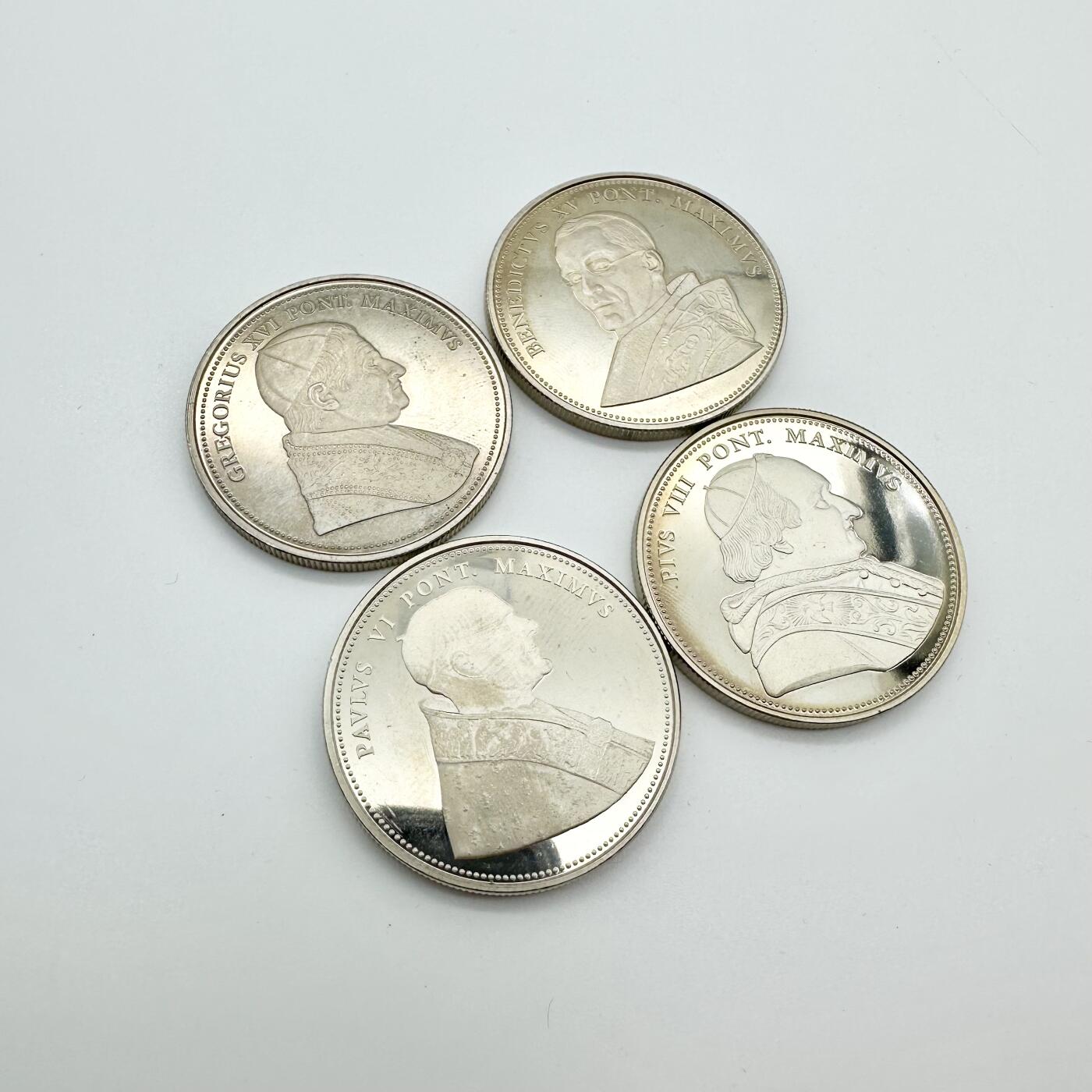 勋章奖章交易所6.23拍卖 梵蒂冈教宗纪念章