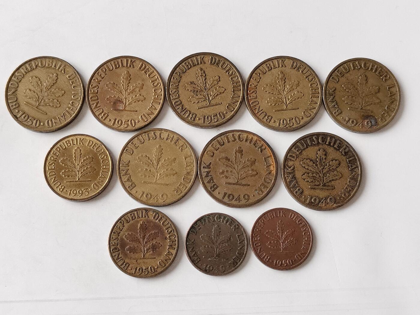 第一海外回流一元起拍收藏 散币专场 第98期 德国芬尼硬币