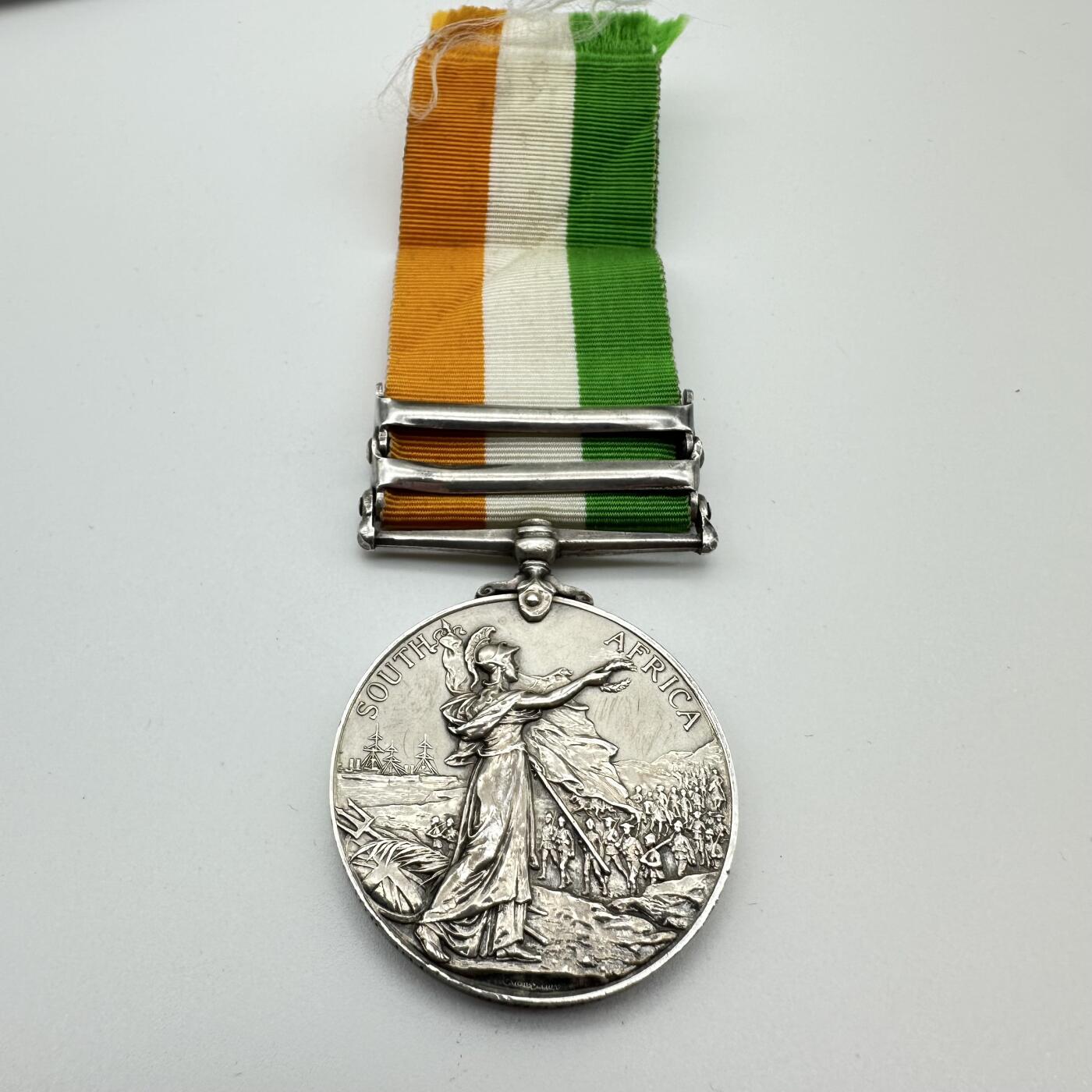 勋章奖章交易所6.23拍卖 大英帝国布尔战争奖章爱德华国王版