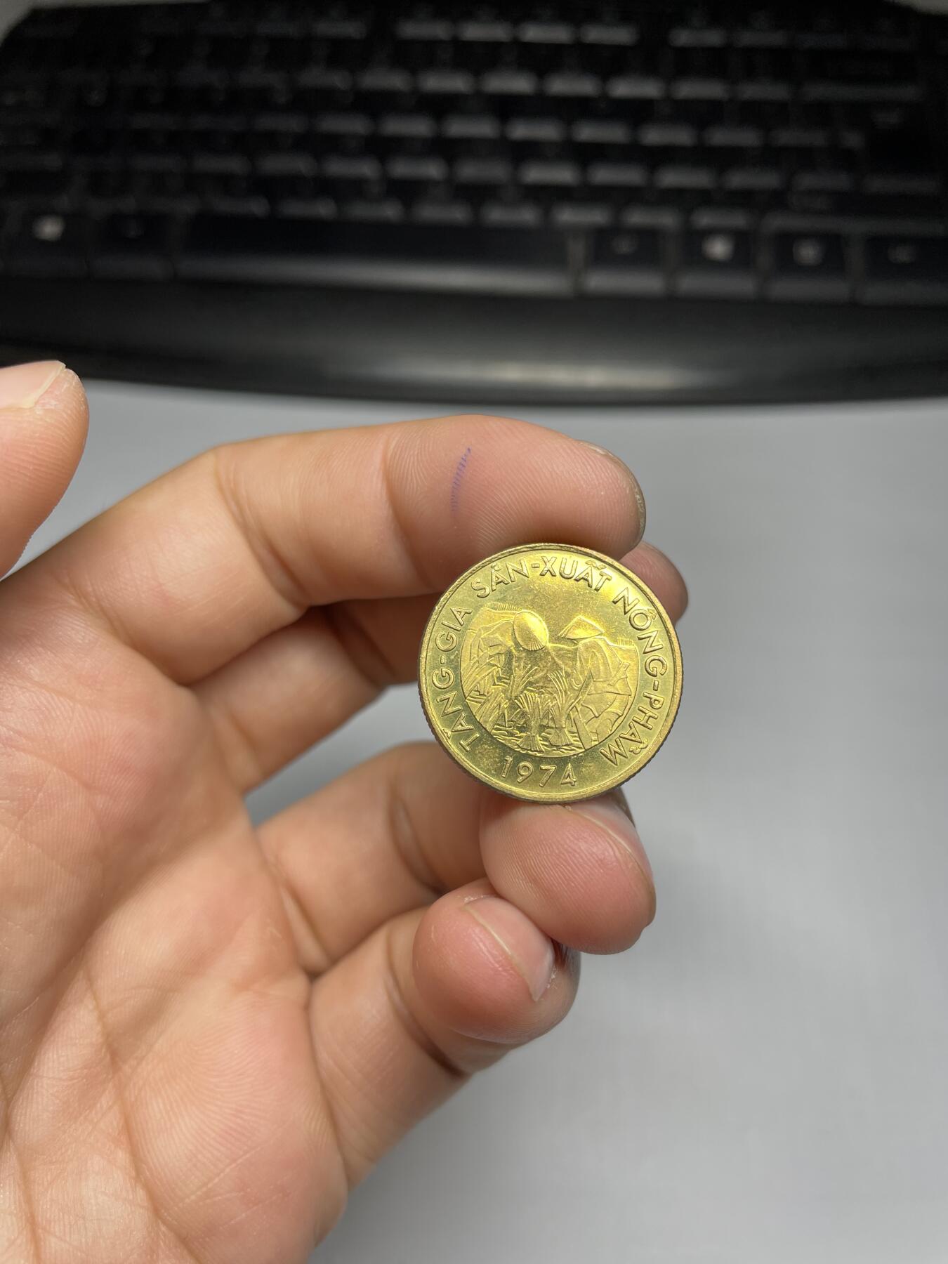 2024年集古藏今外币拍卖第九期-第7场—（总第87拍） 1974年越南10盾