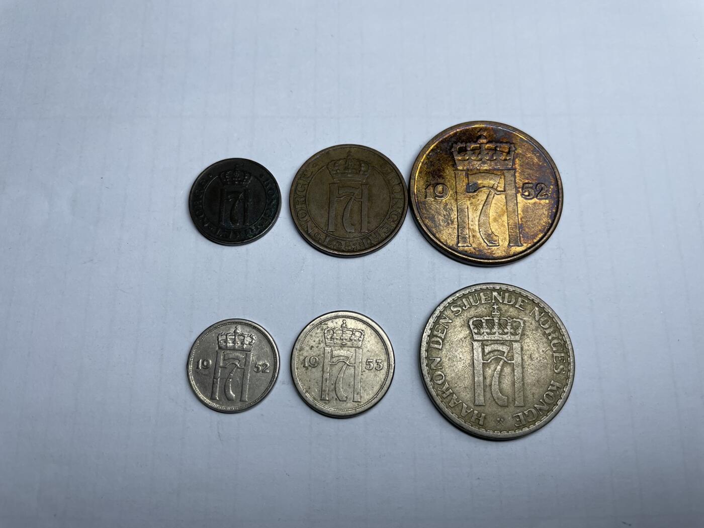 2024年集古藏今外币拍卖第九期-第7场—（总第87拍） 挪威哈康七世7字版