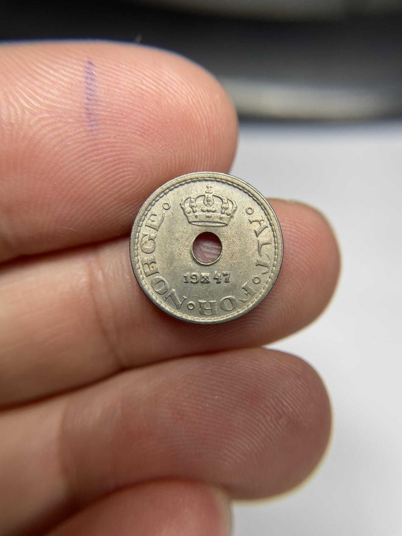 2024年集古藏今外币拍卖第九期-第7场—（总第87拍） 1947年挪威10欧尔