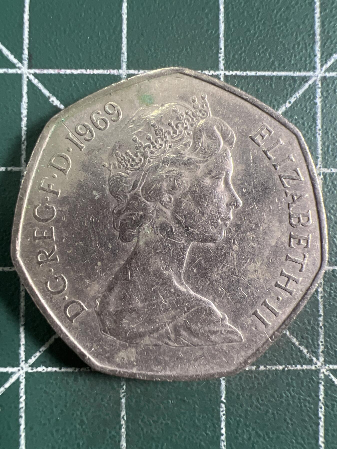 第668期 硬币专场 （无押金，捡漏，全场50包邮，偏远地区除外，接收代拍业务，本店十天发一次货） 英国50便士