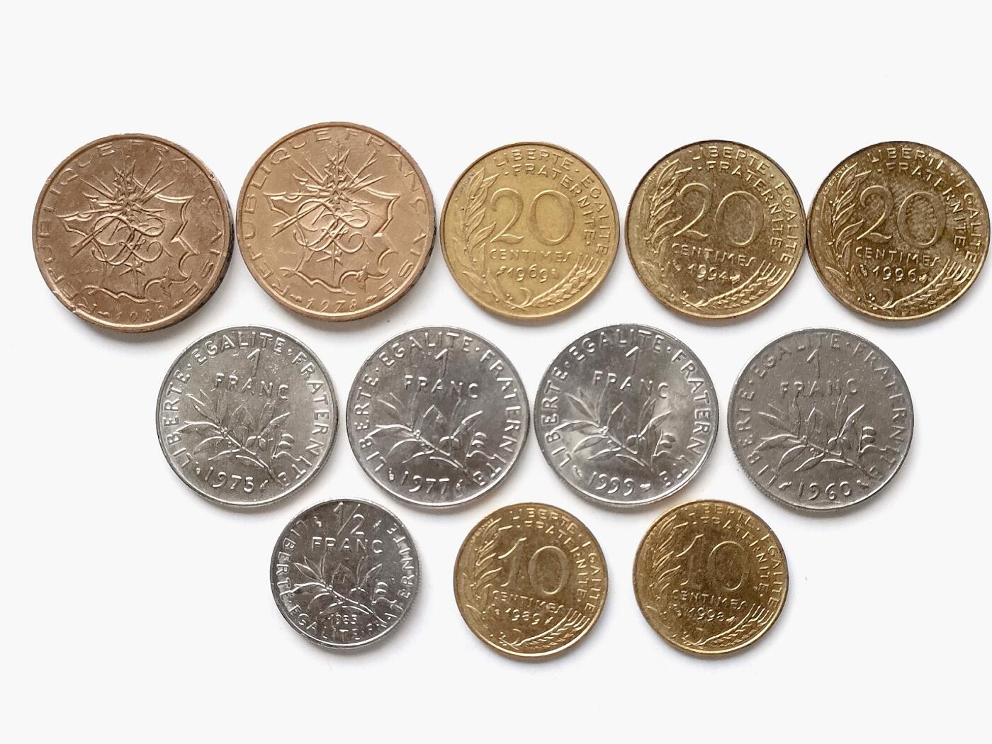 第一海外回流一元起拍收藏 散币专场 第98期 法国🇫🇷