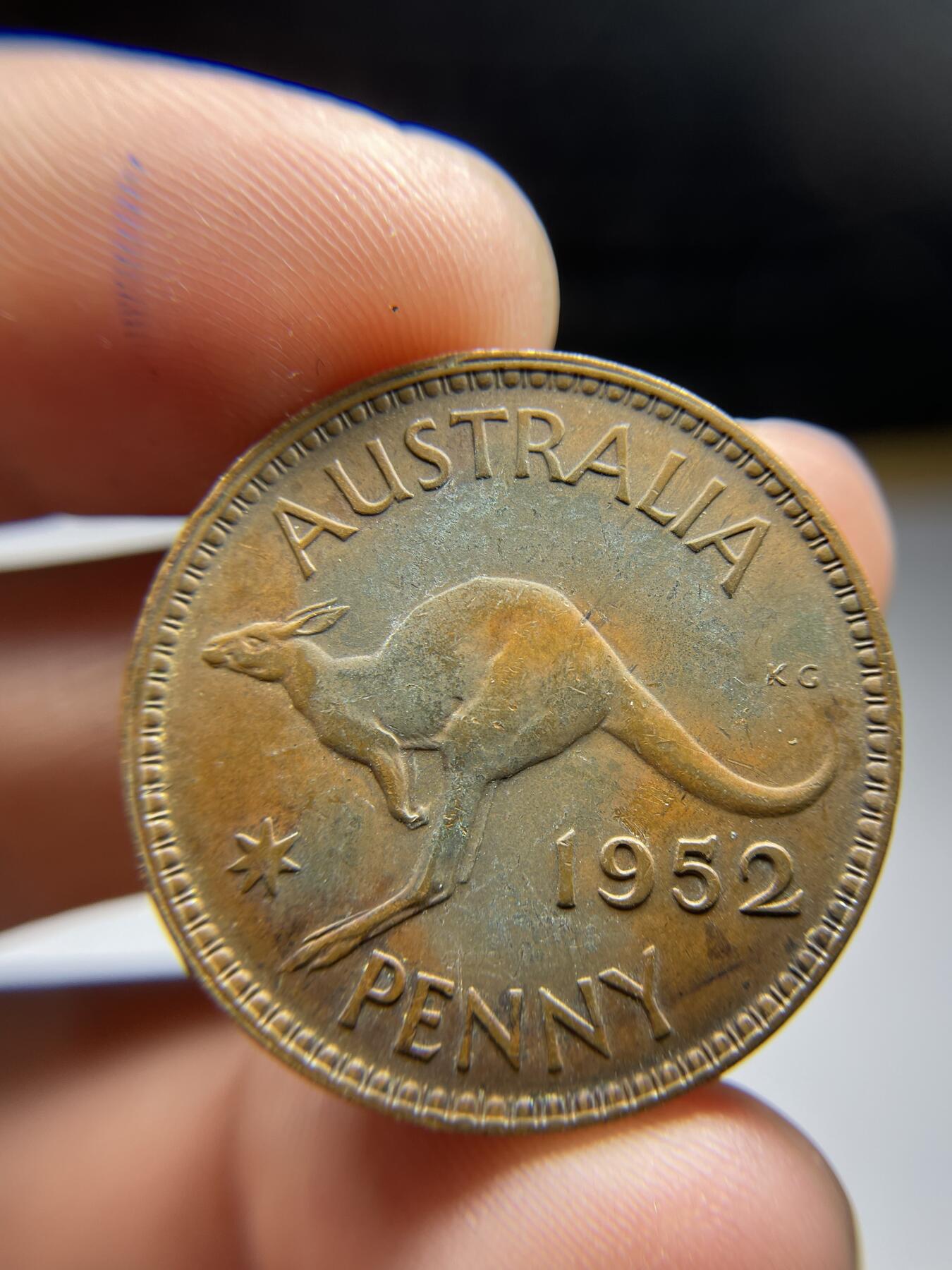 2024年集古藏今外币拍卖第九期-第7场—（总第87拍） 1952年澳大利亚1便士