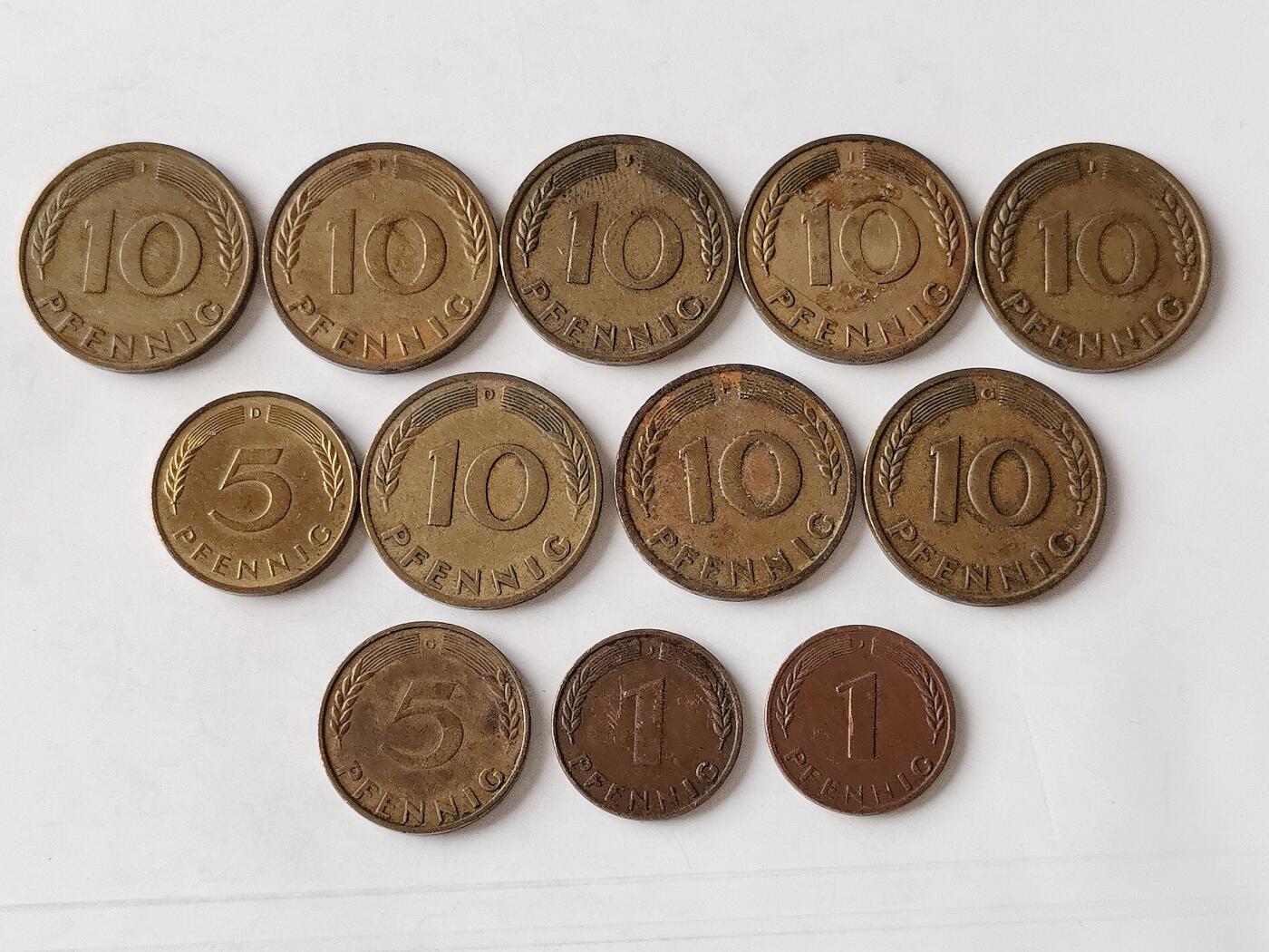 第一海外回流一元起拍收藏 散币专场 第98期 德国芬尼硬币