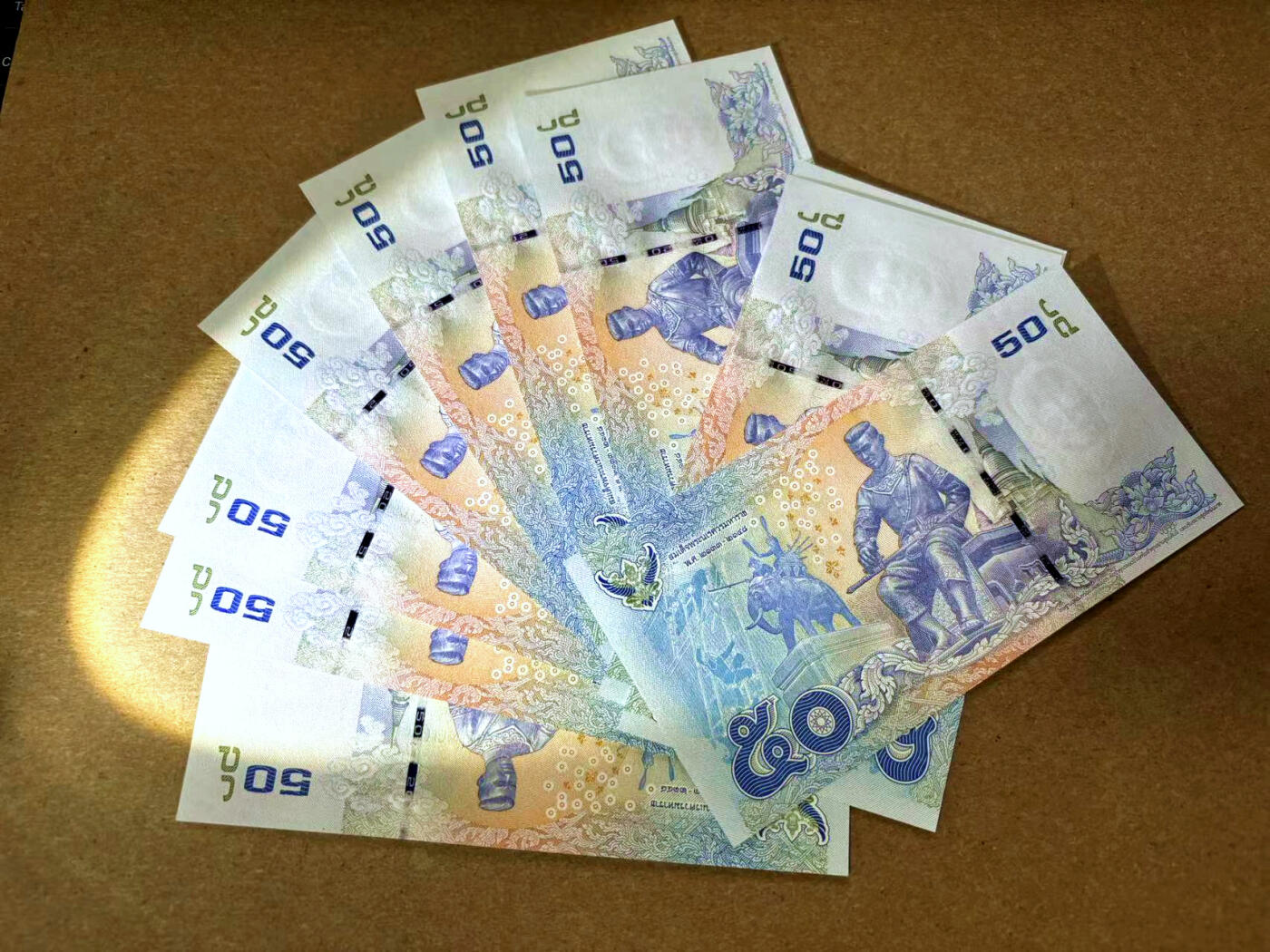 【Blue Auction】✨世界纸币精拍第495期【精】 【一组11张】泰国 50铢一组 全新UNC