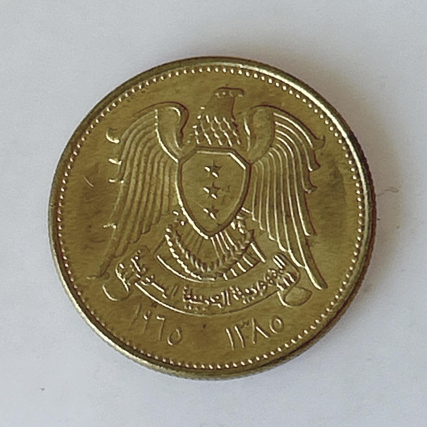 海外回流1元起拍小铺 各国钱币散币场 第12期 叙利亚5皮阿斯特 原光品