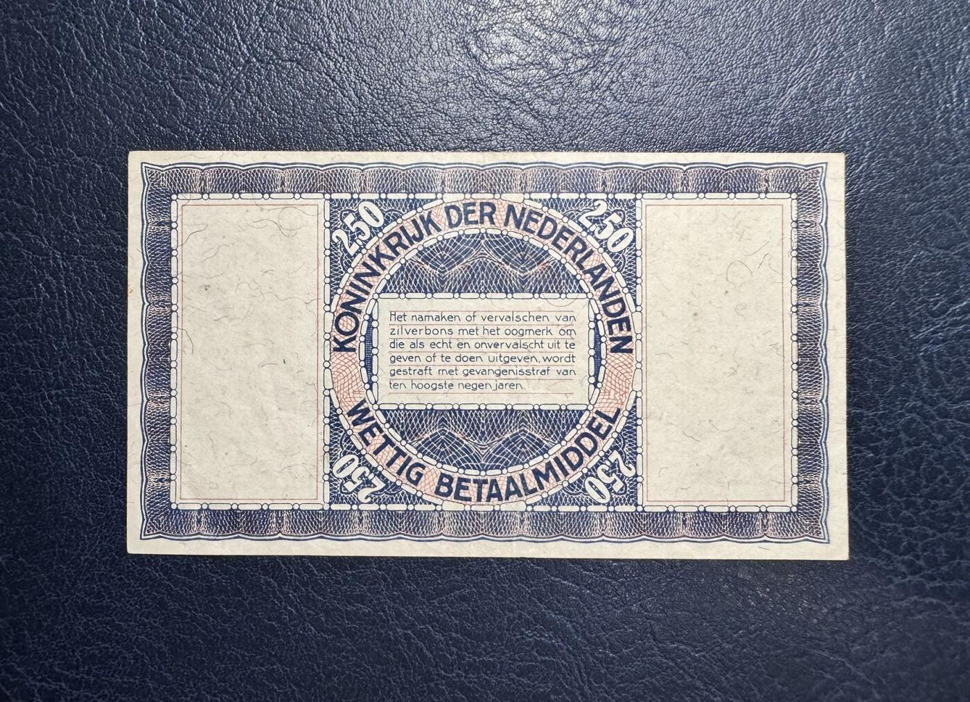 收藏联盟Quantum Auction 第355期拍卖  荷兰1938年2.5盾银元券 非全新 品相如图 稀少