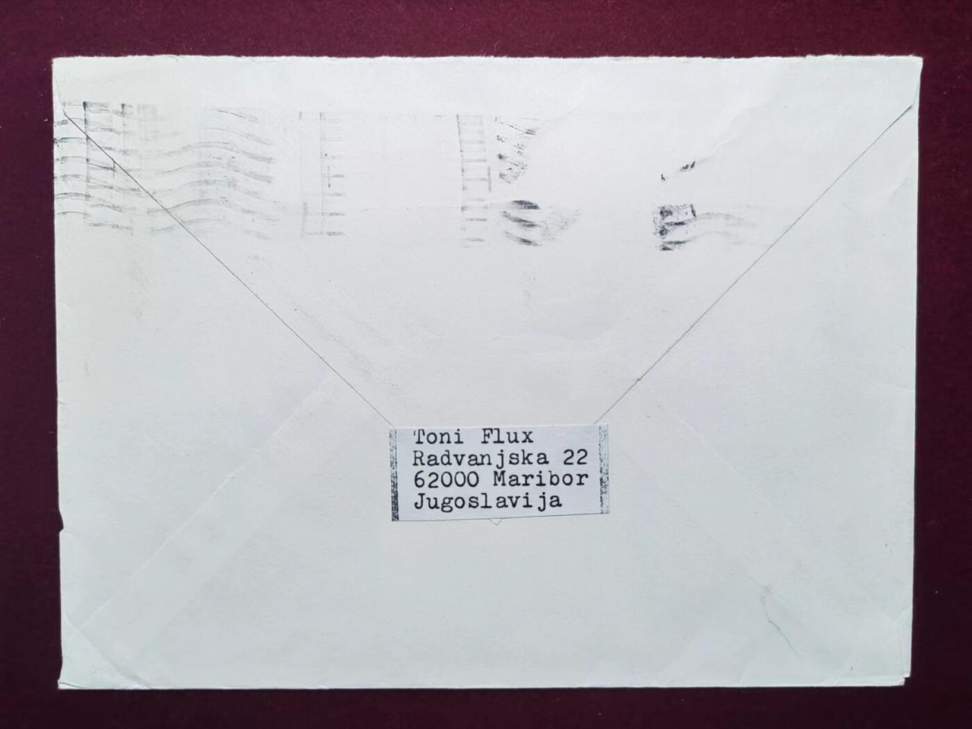 联合阁邮币社™ ——“美国邮品专场” 南斯拉夫多贴票实寄邮封（部分新票）