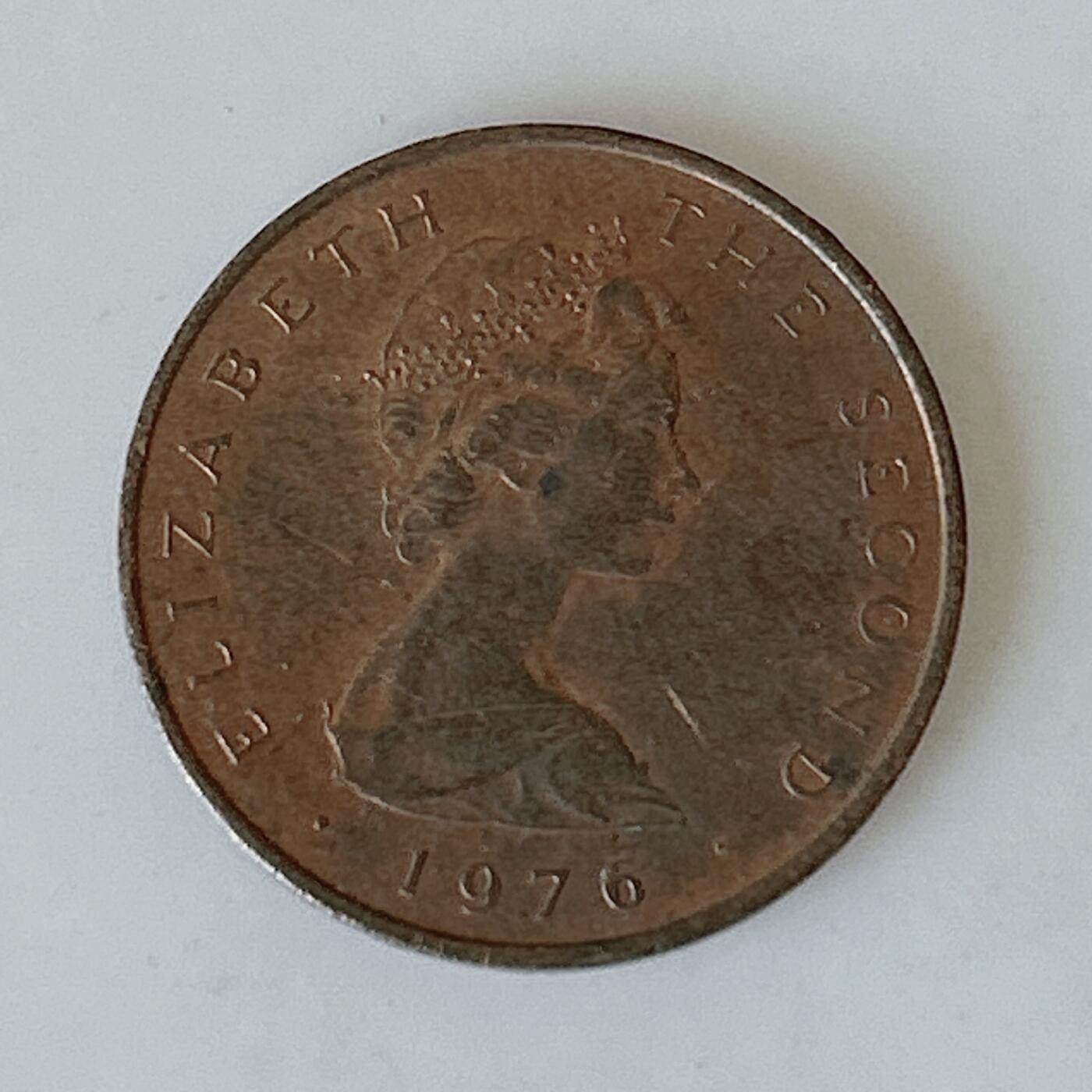 海外回流1元起拍小铺 各国钱币散币场 第12期 马恩岛1976年1便士