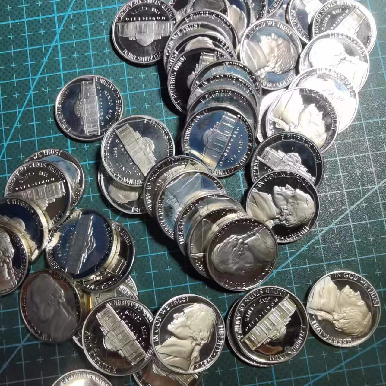 美国5分精制币