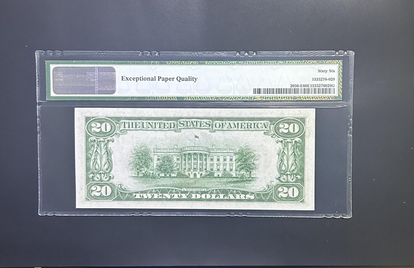 【丑猫0629】今晚7点整，自动快拍 1934年美国20$