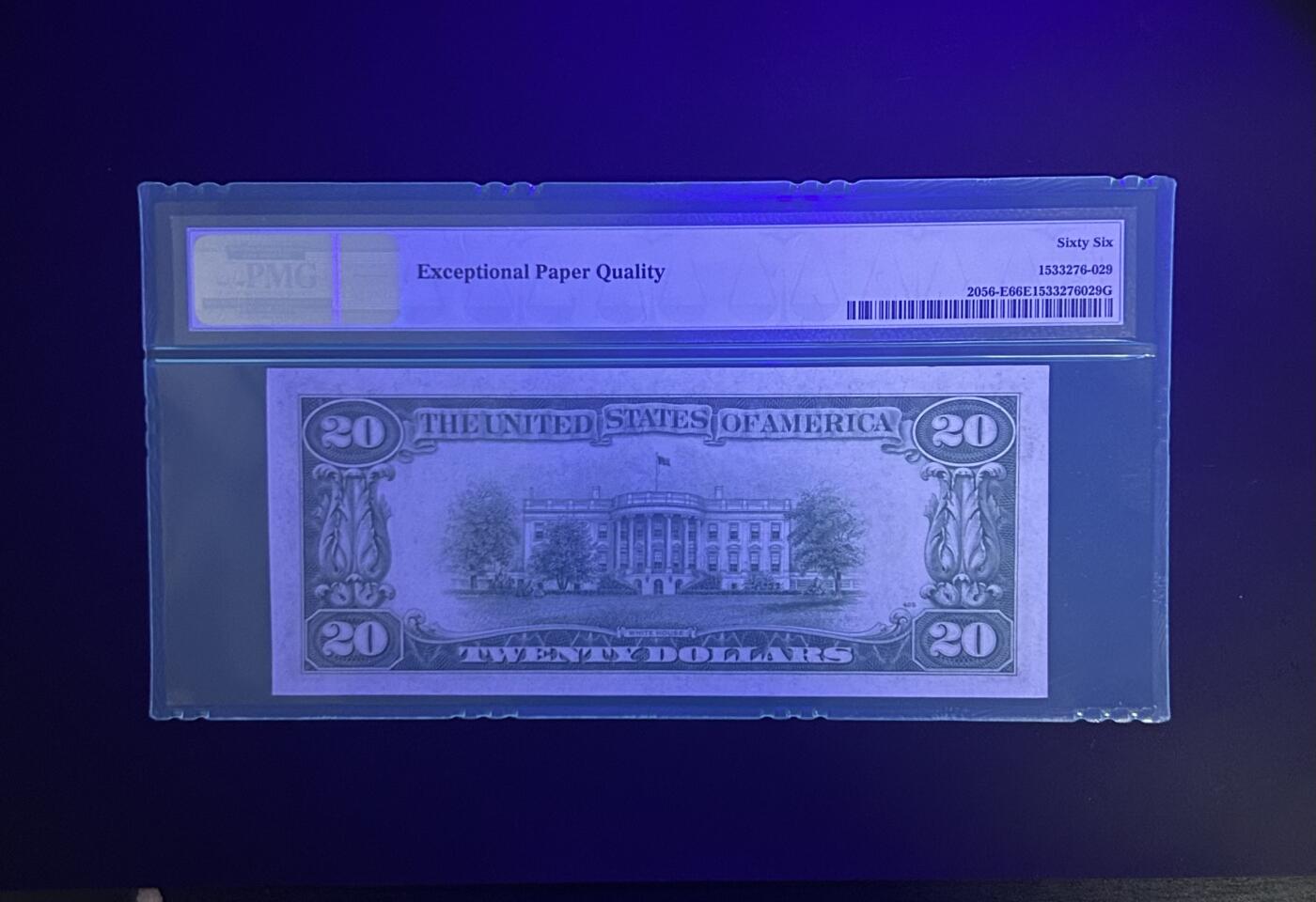 【丑猫0629】今晚7点整，自动快拍 1934年美国20$