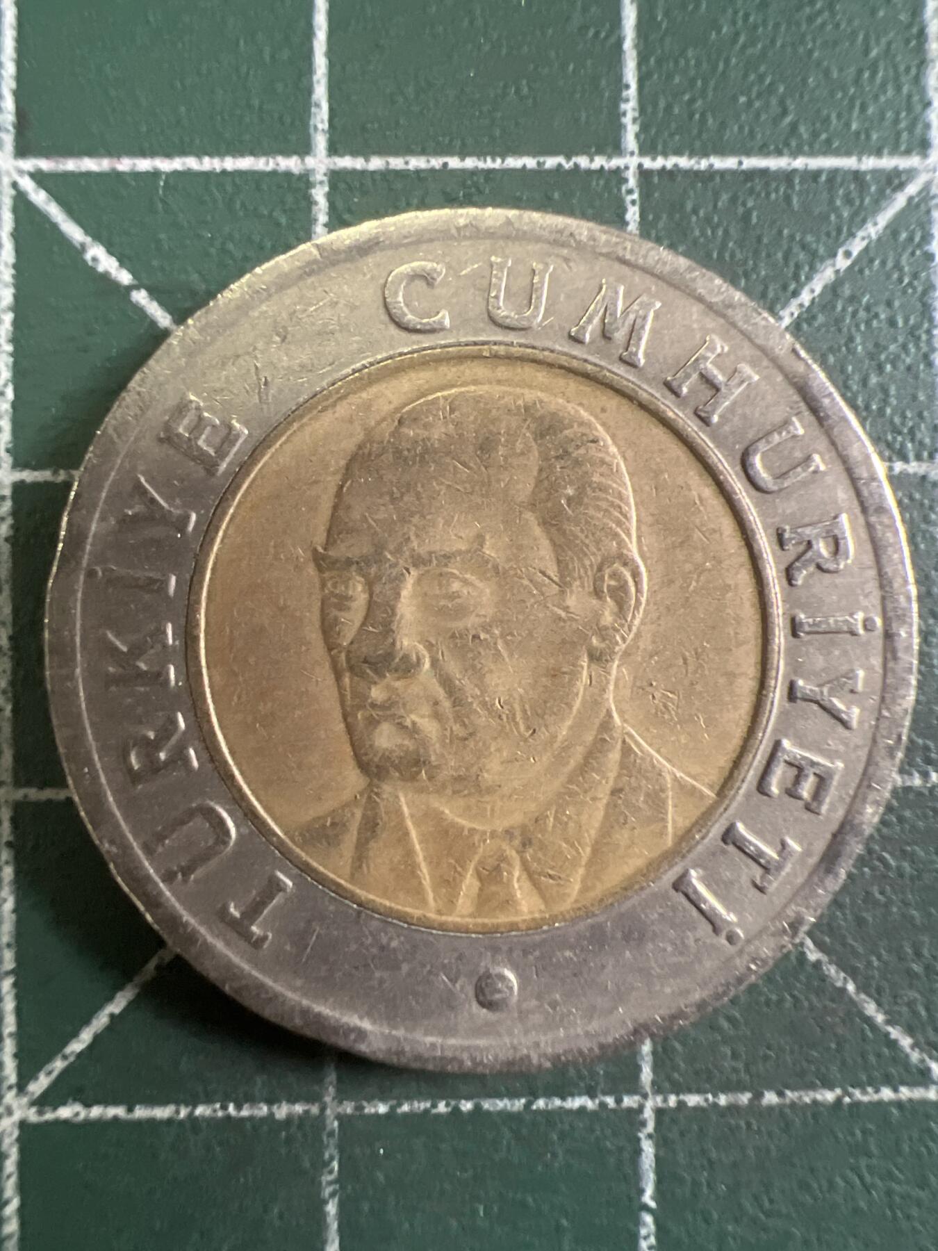 第632期 硬币专场 （无押金，捡漏，全场50包邮，偏远地区除外，接收代拍业务，本店十天发一次货） 土耳其1里拉 双色币