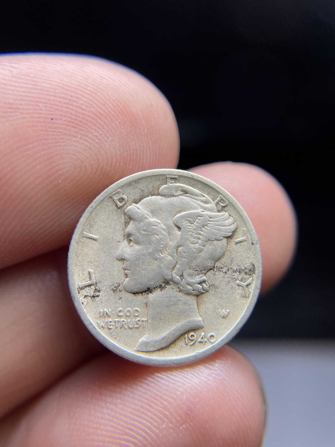 2024年集古藏今外币拍卖第九期-第8场—（总第88拍）银币专场 1940年美国小飞人银币