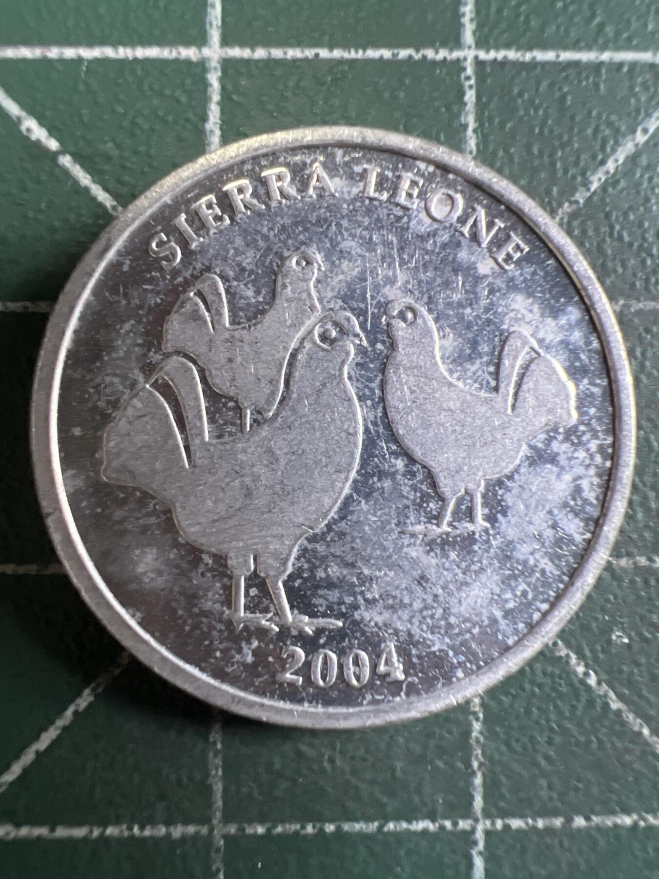 第632期 硬币专场 （无押金，捡漏，全场50包邮，偏远地区除外，接收代拍业务，本店十天发一次货） 塞拉利昂5利昂