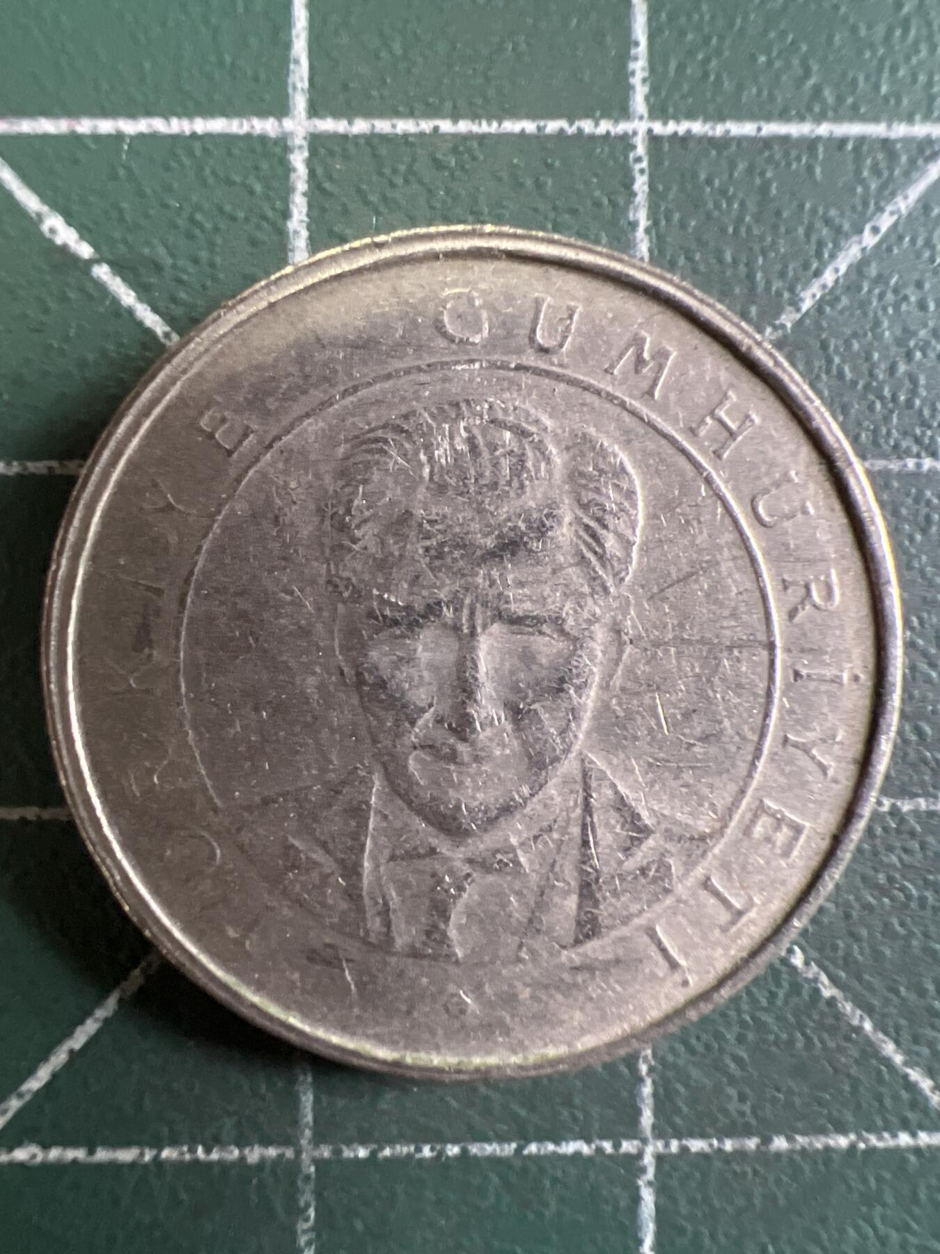 第632期 硬币专场 （无押金，捡漏，全场50包邮，偏远地区除外，接收代拍业务，本店十天发一次货） 土耳其250Bin里拉