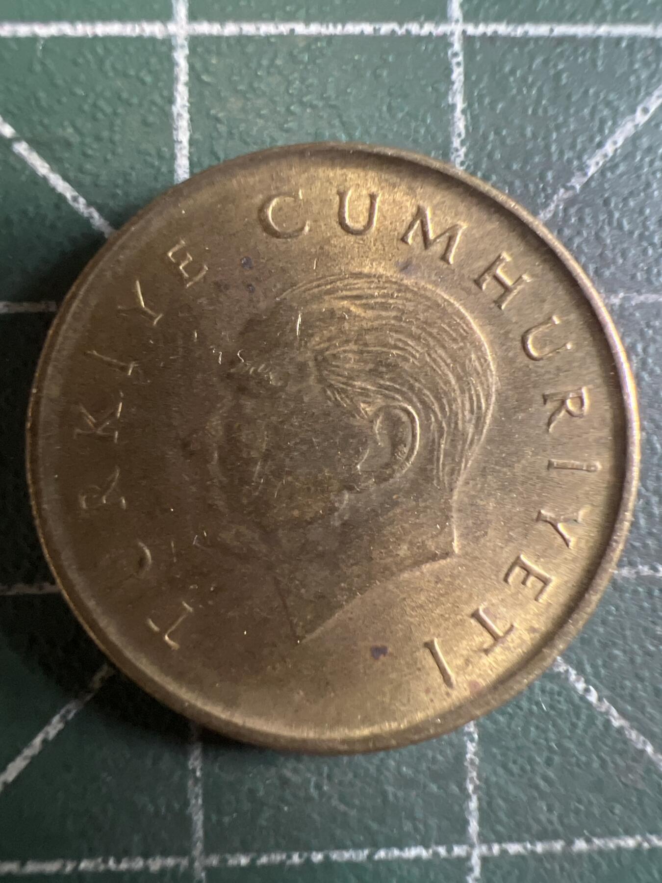 第632期 硬币专场 （无押金，捡漏，全场50包邮，偏远地区除外，接收代拍业务，本店十天发一次货） 土耳其100里拉