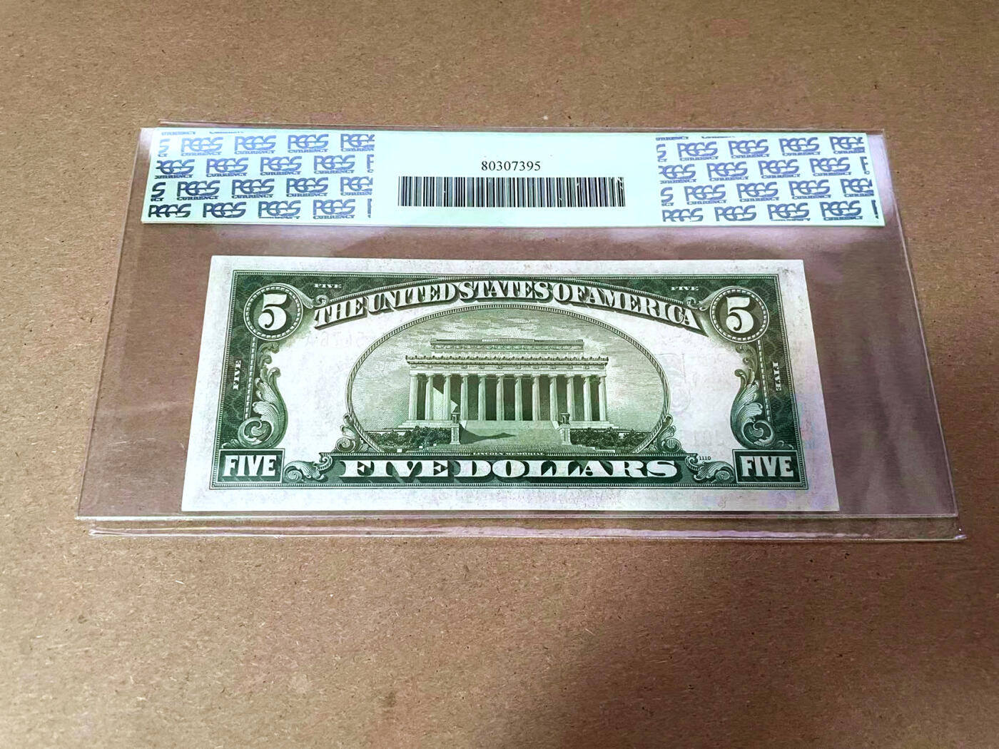 【Blue Auction】✨世界纸币精拍第495期【精】 美国 1934年5美金 PCGS66EPQ 银币券 