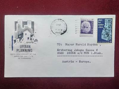联合阁邮币社™ ——“美国邮品专场” - 1967年 美国建筑师50周年