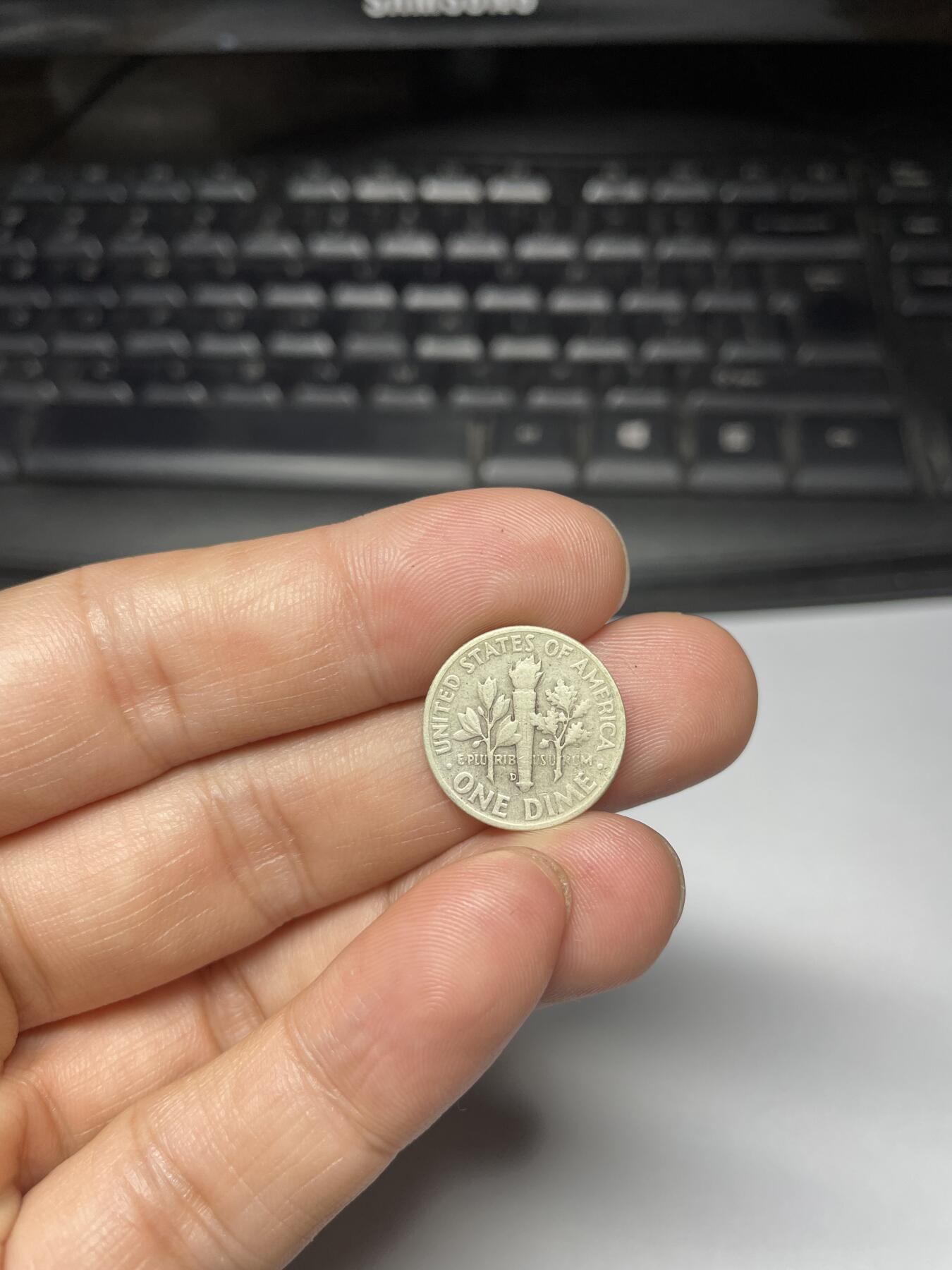 2024年集古藏今外币拍卖第九期-第8场—（总第88拍）银币专场 1958年美国10美分银币