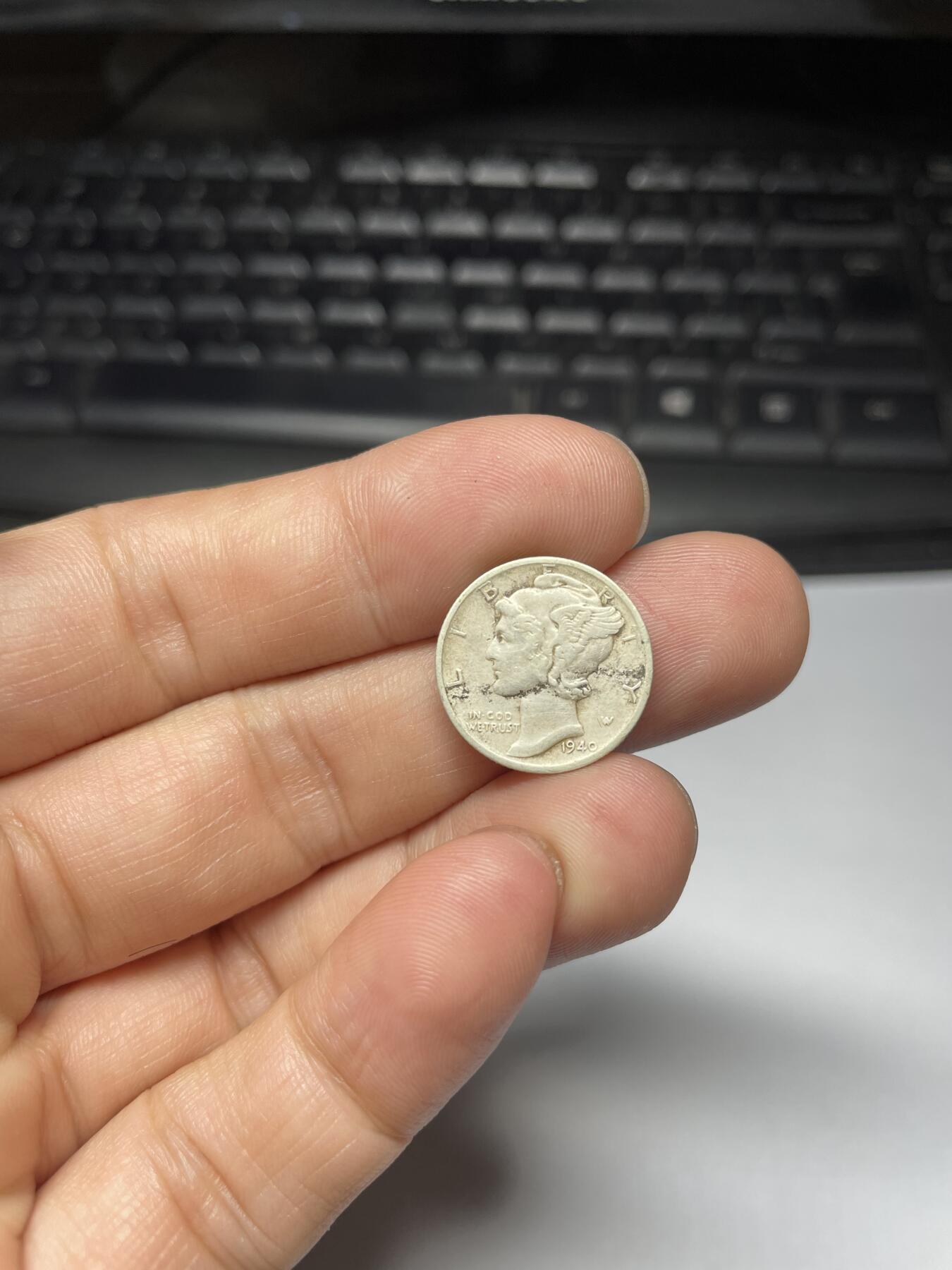 2024年集古藏今外币拍卖第九期-第8场—（总第88拍）银币专场 1940年美国小飞人银币